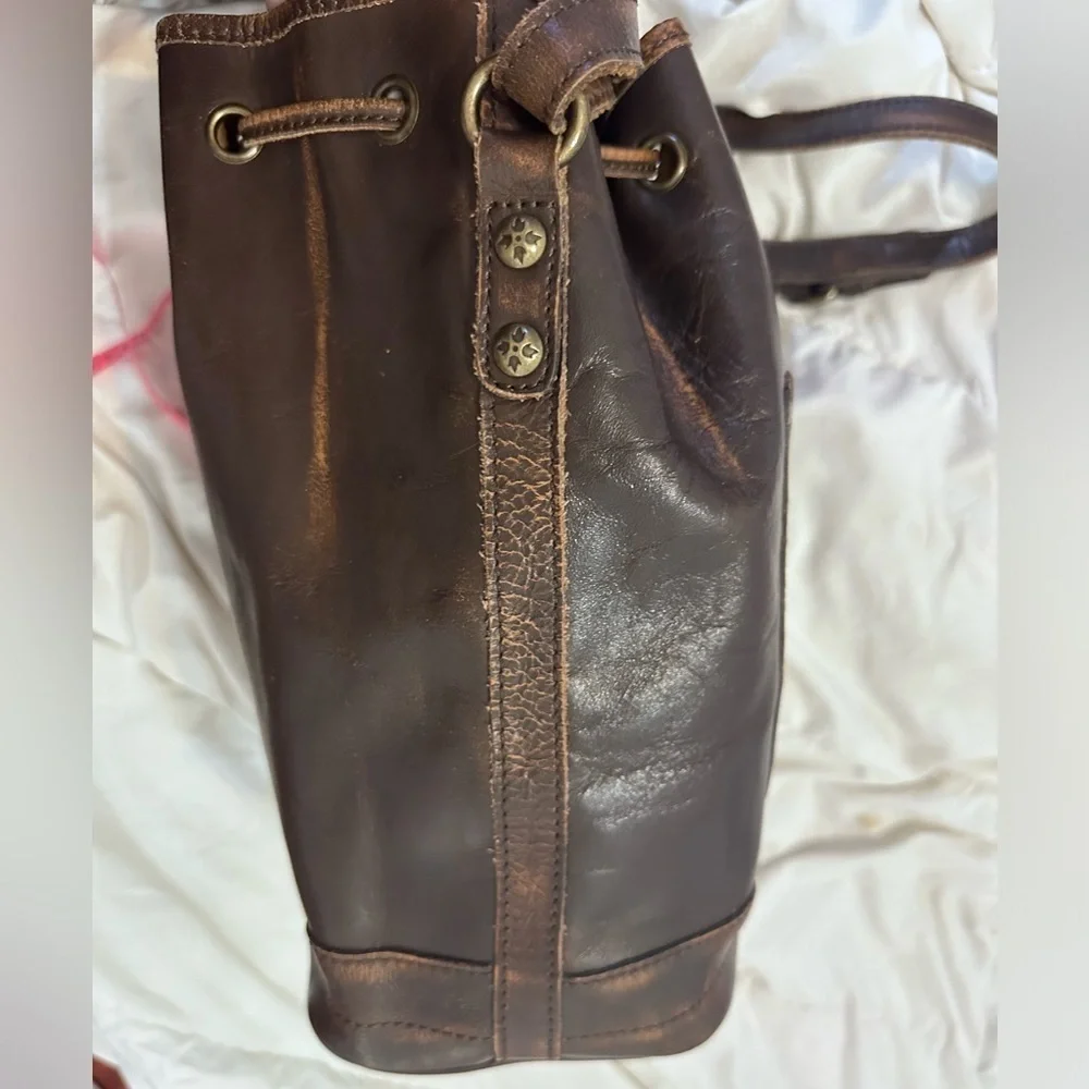 Patricia Nash Brown Leather Shoulder Bag - Picture 6 of 15